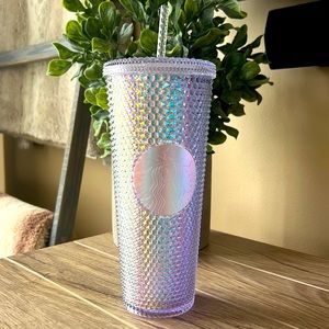 Starbucks🦄 iridescent studded tumbler